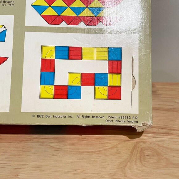 Jouette Tupperware Toys Busy Blocks Vintage 1972 ABC COMPLETE Canada - Picture 6 of 8